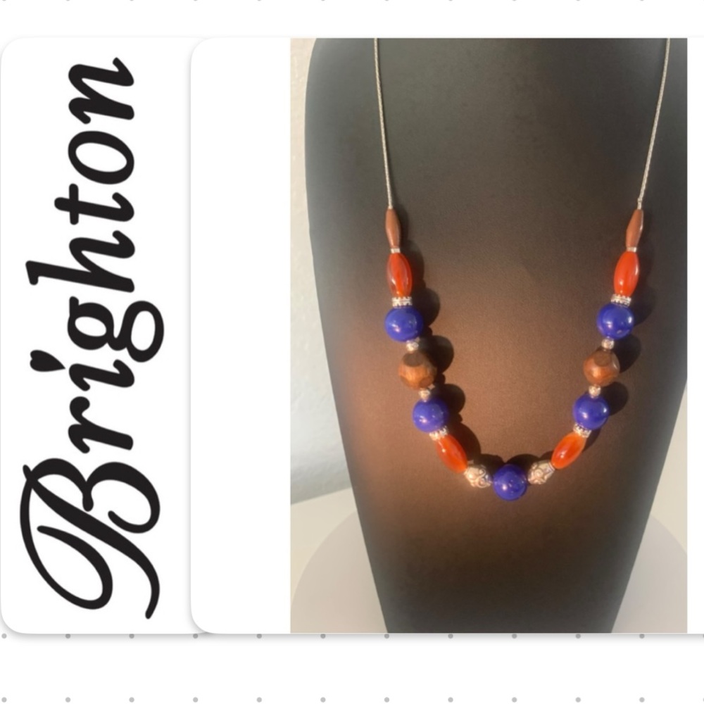 Brighton Genuine Gemstone Statement Necklace